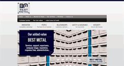 Desktop Screenshot of bestmetal-lb.com